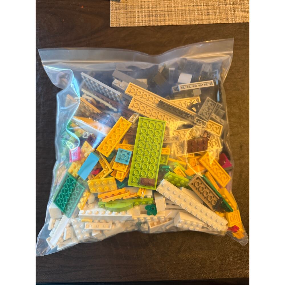 2.10  lbs of Lego Bricks and misc pieces. 100% Authentic Parts And pieces!